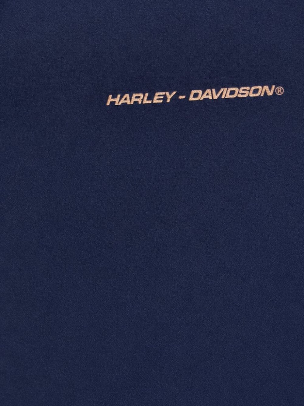 Harley-Davidson Women's Navy Blue Softshell Fleece Lined Jacket Size 2 - Picture 3 of 6